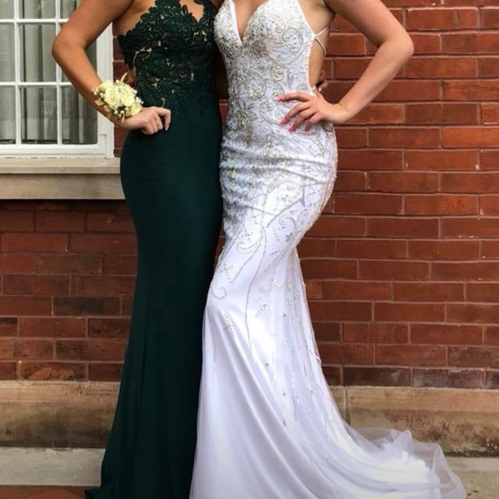 Gorgeous white formal dress